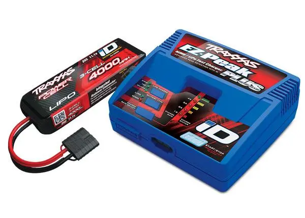 Traxxas 3S 4000Mah Battery / Id Charger Completer Pack, 2994 1