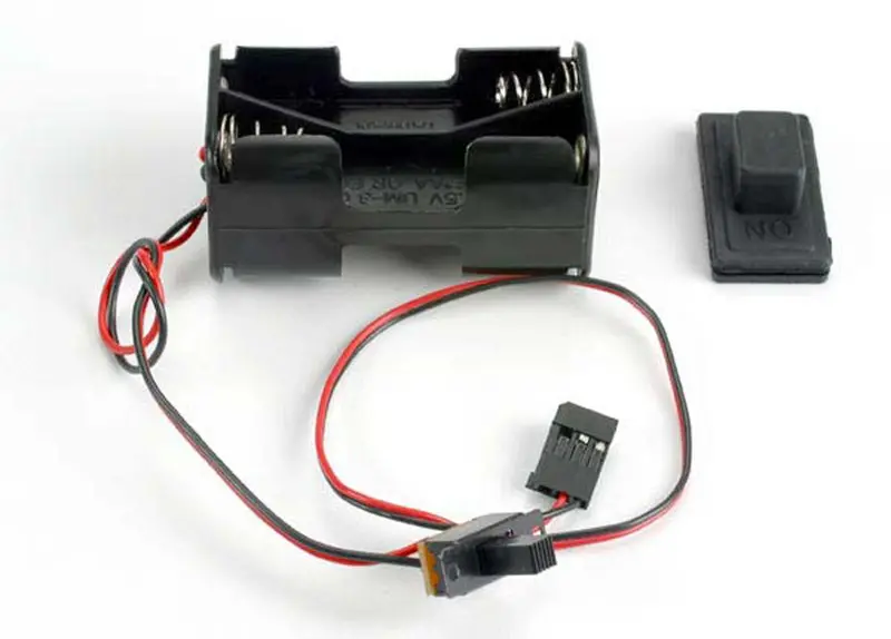 Traxxas Aa Battery Holder & On/Off Switch, 1523 1