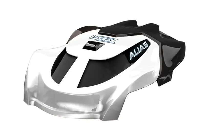 Traxxas Alias Canopy & Screws, White, 6615 1