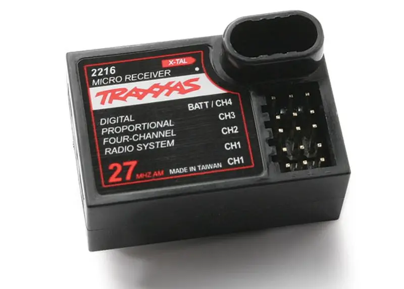 Traxxas Am 27Mhz 4-Channel Micro Receiver, 2216 1