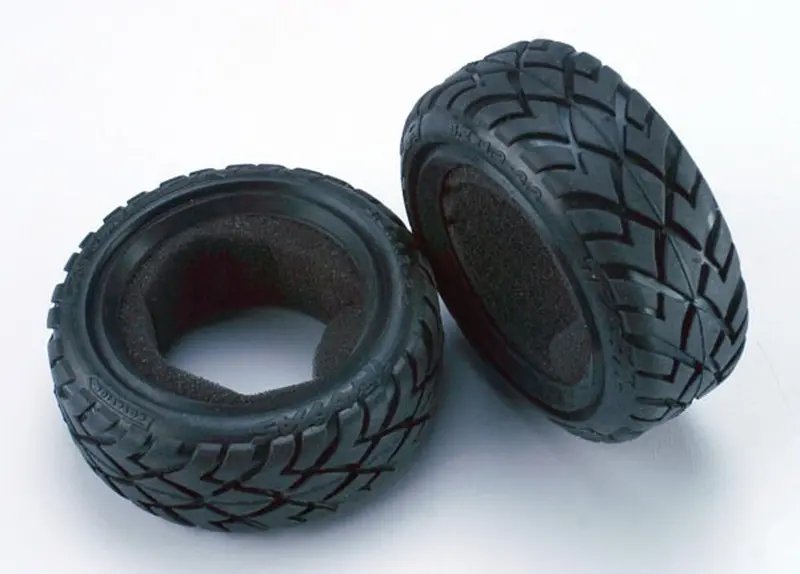 Traxxas Anaconda 2.2 Tires, Inserts, Wide, Front, 2479 1