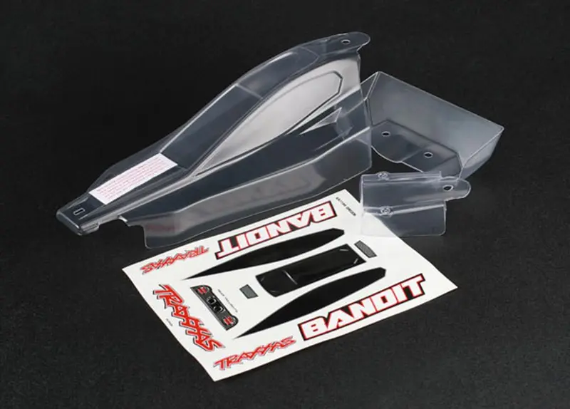 Traxxas Bandit Pre-Cut Clear Body, 2417 1