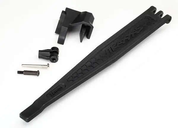Traxxas Battery Hold Down, Clip, Post, Pin & Screw, 8327 1