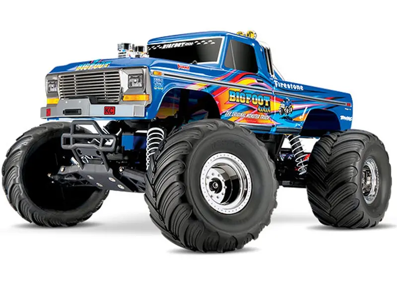 Traxxas Bigfoot No.1 Monster Truck 2Wd, Retro Blue, 36034-1 1