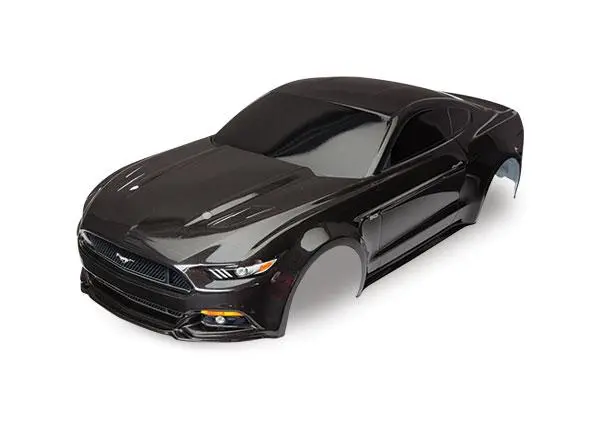 Traxxas Black, Ford Mustang, Body & Decals, 8312X 1
