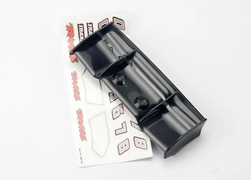 Traxxas Black Wing & Decals, 7122 1