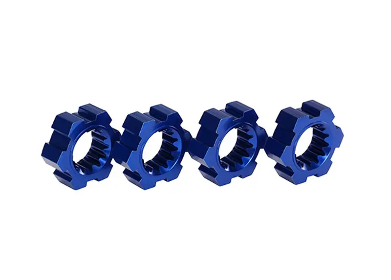 Traxxas Blue-Anodized Splined Hex Wheel Hubs, 7756X 1