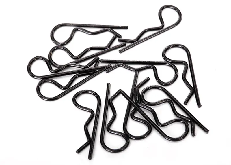 Traxxas Body Clips, Standard Size, Black, 1834A 1