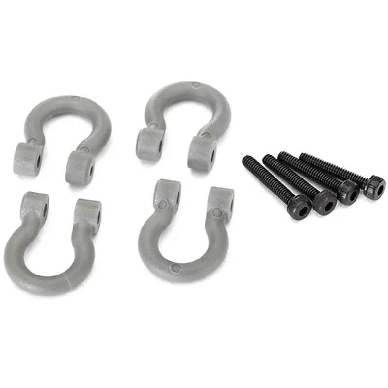 Traxxas Bumper D Rings, Grey & Cap Head Screws, 8234 1