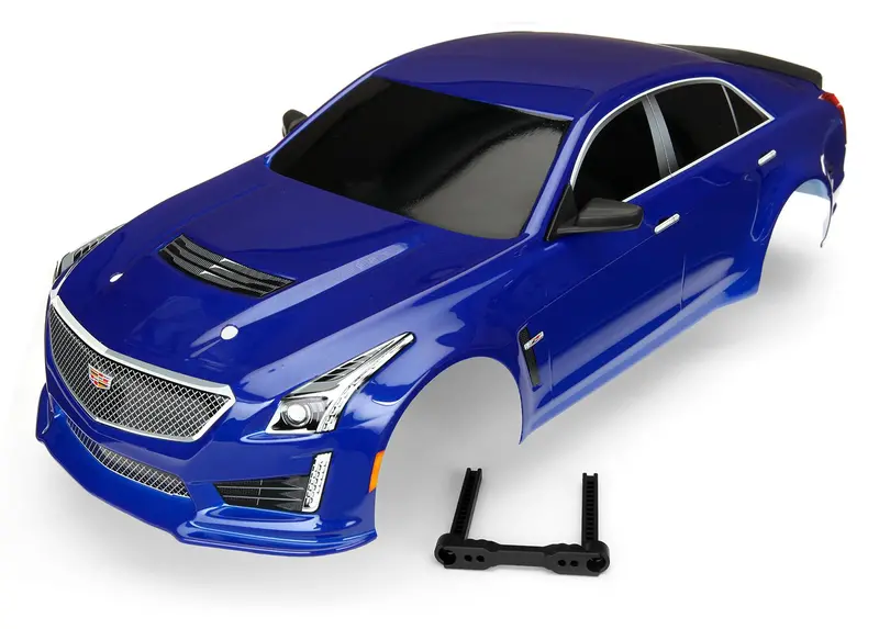 Traxxas Cadillac Cts-V Body, Blue, Decals, 8391A 1