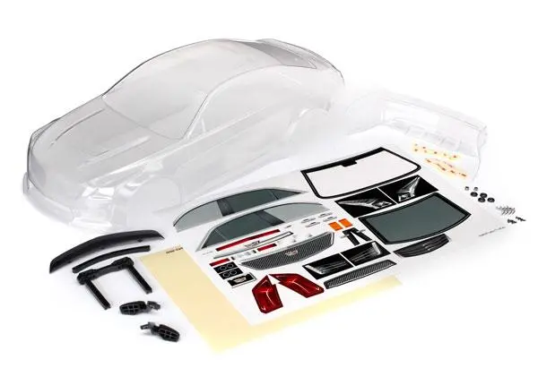 Traxxas Cadillac Cts-V Body, Clear, Decals, 8391 1