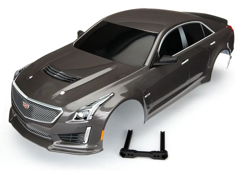 Traxxas Cadillac Cts-V Body, Silver, Decals, 8391X 1