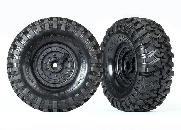 Traxxas Canyon Trail Tires & Tactical Wheels, 1.9", 8273 1