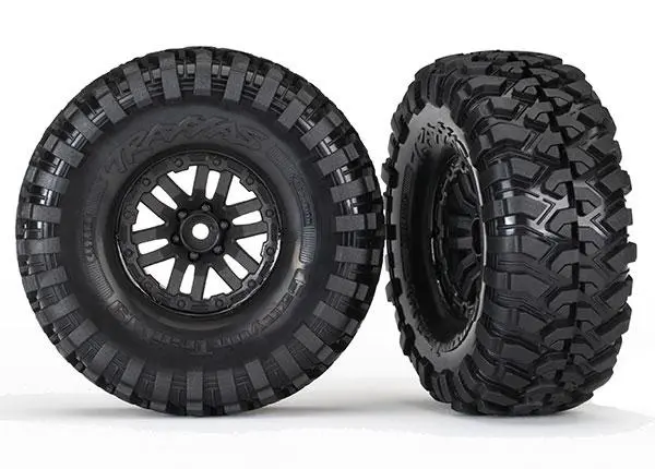 Traxxas Canyon Trail Tires, Trx-4 1.9" Wheels, Black, 8272 1