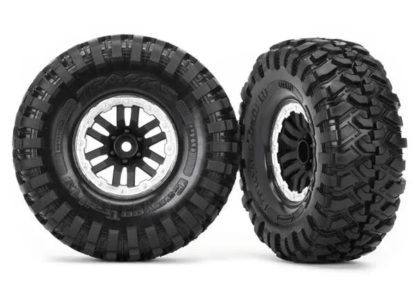 Traxxas Canyon Trail Tires, Trx-4 1.9" Wheels, Satin, 8272X 1