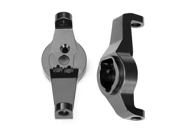 Traxxas Caster Blocks, Alum. Gray, 8232A 1