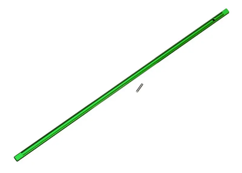 Traxxas Center Driveshaft, Aluminum, Green, 8355G 1