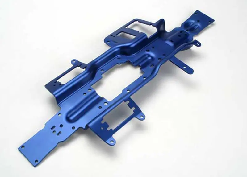 Traxxas Chassis, Aluminum, Blue, 5322 1
