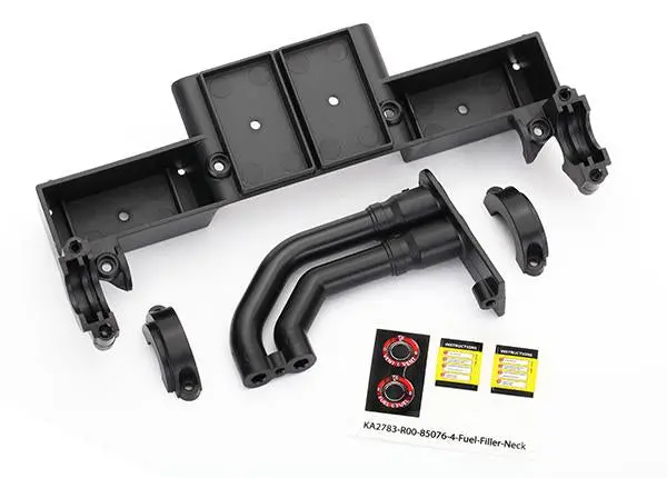 Traxxas Chassis Tray, Driveshaft Clamps, Fuel Filler, 8420 1