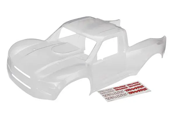 Traxxas Clear Body, Trimmed, Decal Sheet, 8511 1