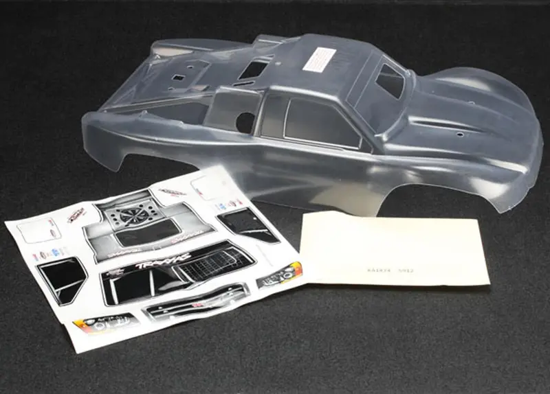 Traxxas Clear Body W/Decals - Lid, Cover, 5912 1