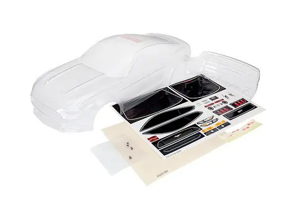 Traxxas Clear, Ford Mustang, Body & Decals, 8312 1