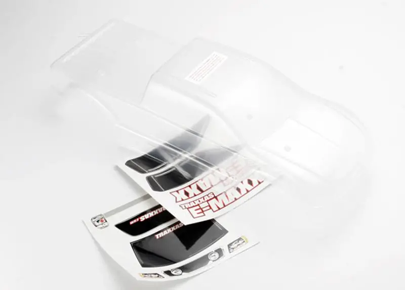 Traxxas Clear Long Wheelbase Body Shell & Decals, 3912 1
