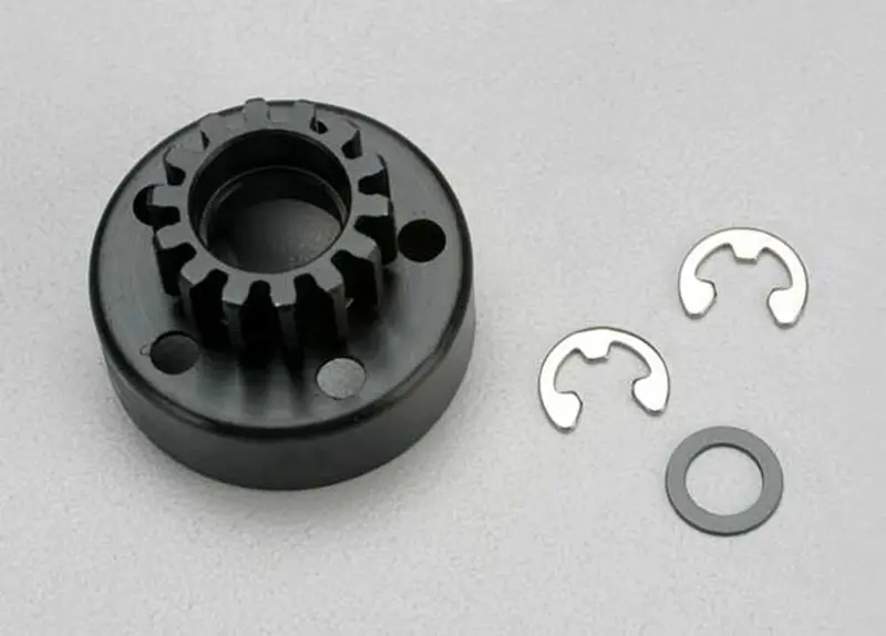 Traxxas Clutch Bell, 14T, Washer & E-Clips, 5214 1