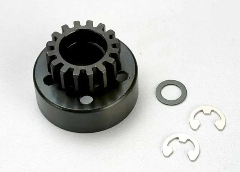 Traxxas Clutch Bell - 15T/Fiber Washer/2 E-Clip, 5215 1