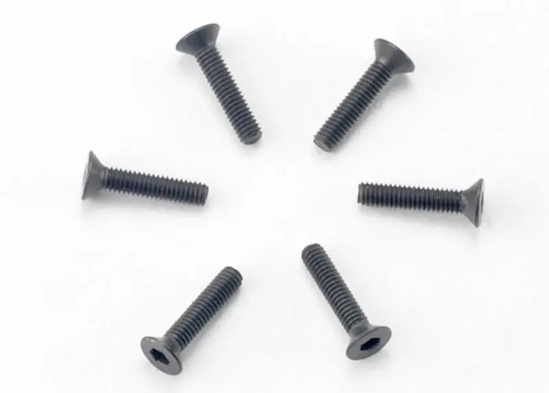 Traxxas Countersunk Machine Screws, 2.5X12mm, 2526 1