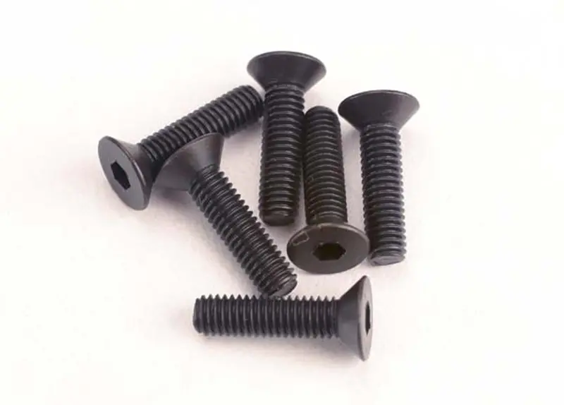 Traxxas Countersunk Machine Screws, 3X12mm, 2552 1