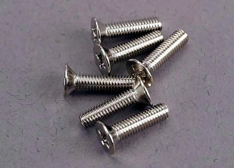 Traxxas Countersunk Machine Screws, 3X12mm, 3178 1