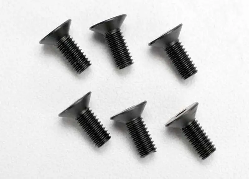 Traxxas Countersunk Machine Screws, 4X10mm, 2535 1