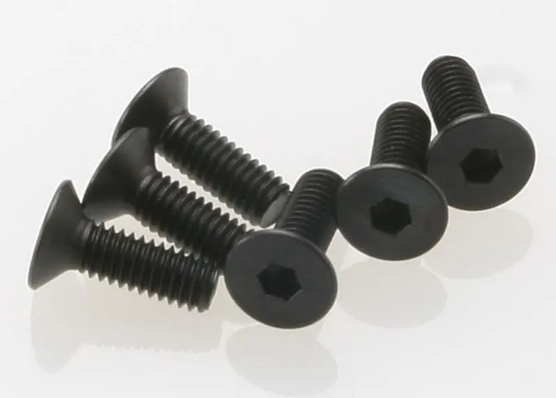 Traxxas Countersunk Machine Screws, 4X12mm, 2542 1