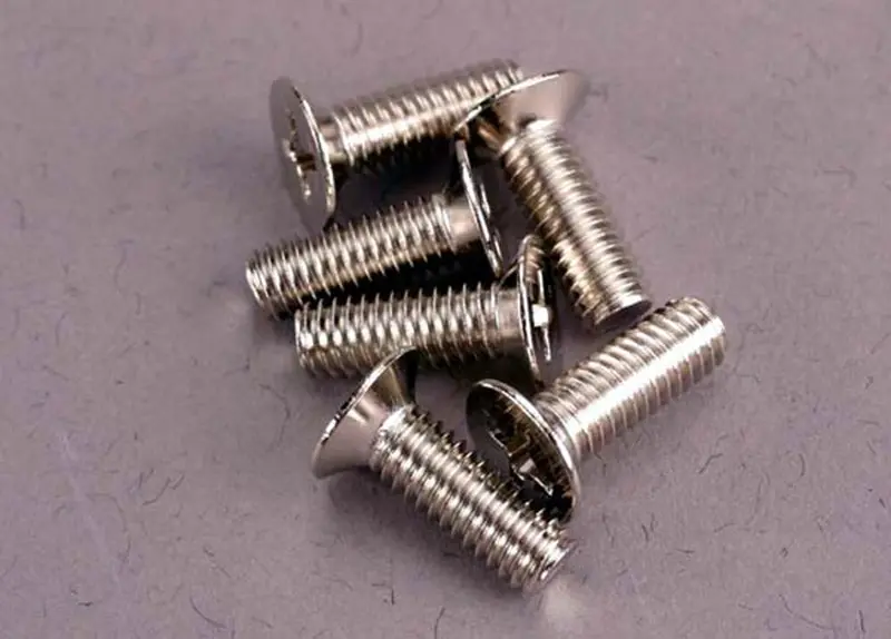 Traxxas Countersunk Machine Screws, 4X12mm, 2548 1