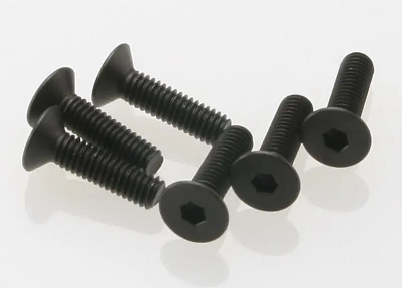 Traxxas Countersunk Machine Screws, 4X15mm, 2546 1