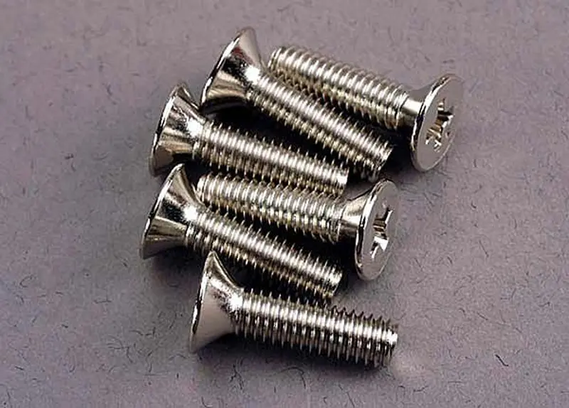 Traxxas Countersunk Machine Screws, 4X15mm, 3167 1