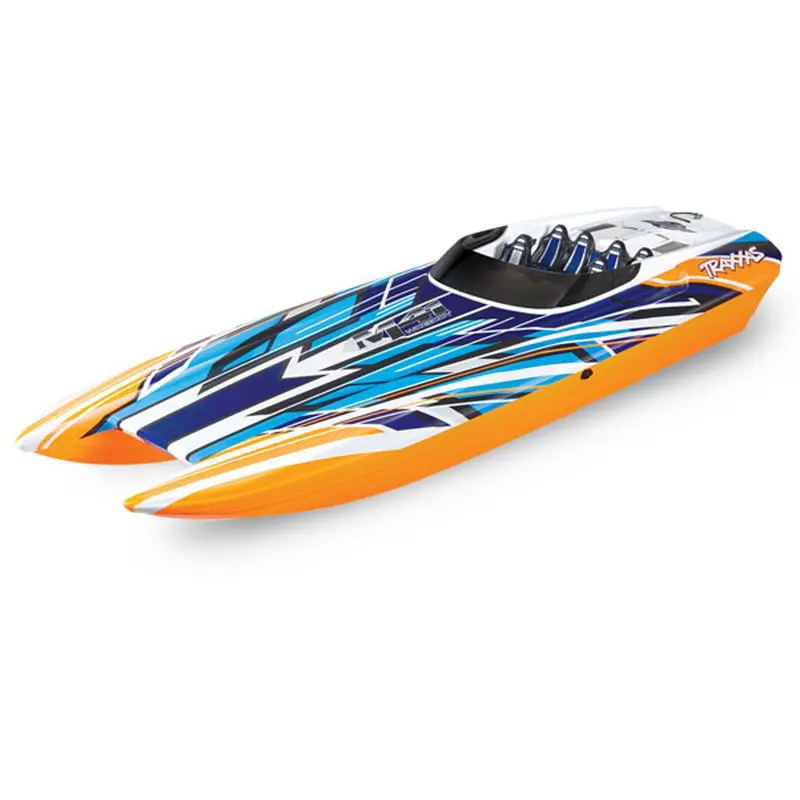 Traxxas Dcb M41 Widebody Catamaran 40" Race Boat, Orng/Blue, 57046-4 1