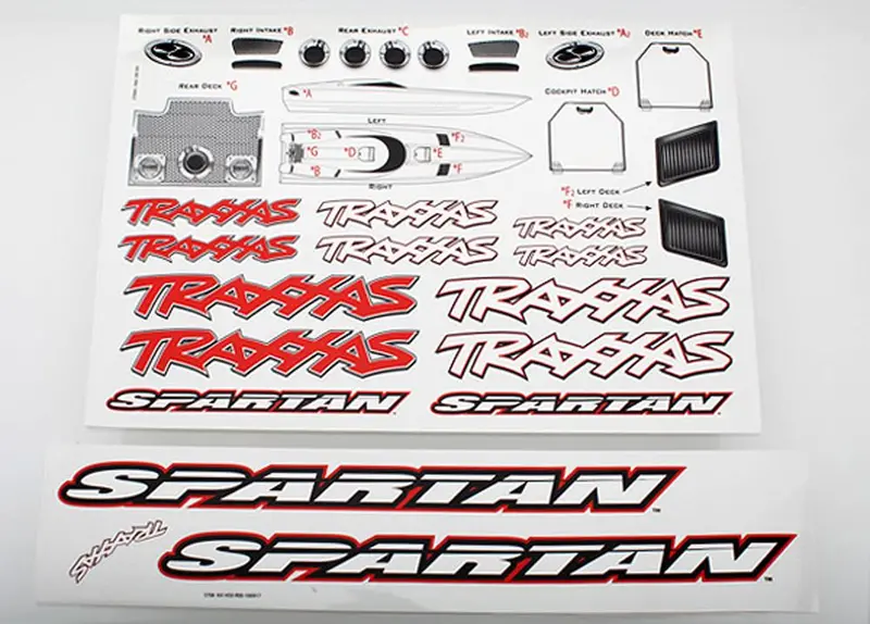 Traxxas Decal Sheet, 5713 1