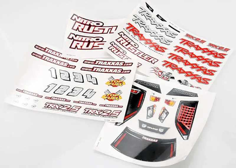 Traxxas Decal Sheets, 4413X 1