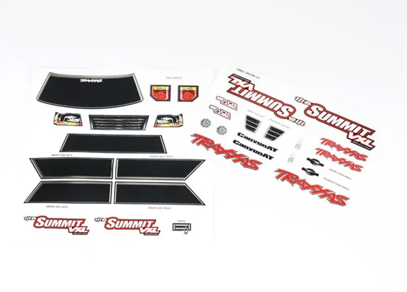 Traxxas Decal Sheets, 7213 1