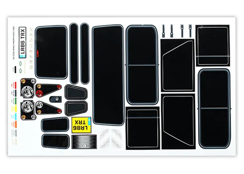 Traxxas Decals For Land Rover Defender, 8012 1