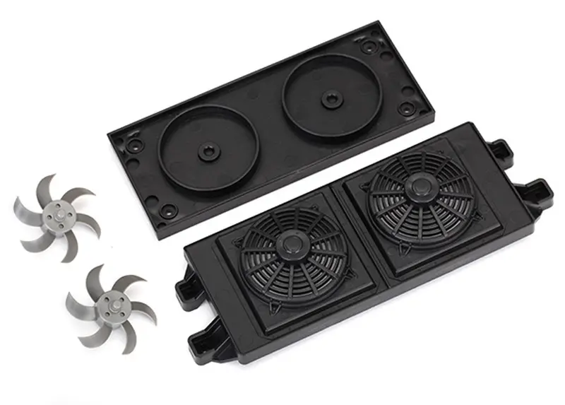 Traxxas Desert Racer Radiator, Black, 8421 1