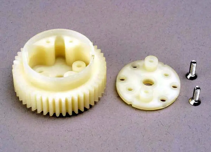 Traxxas Differential Gear, Side Cover Plate & Screws, 4181 1