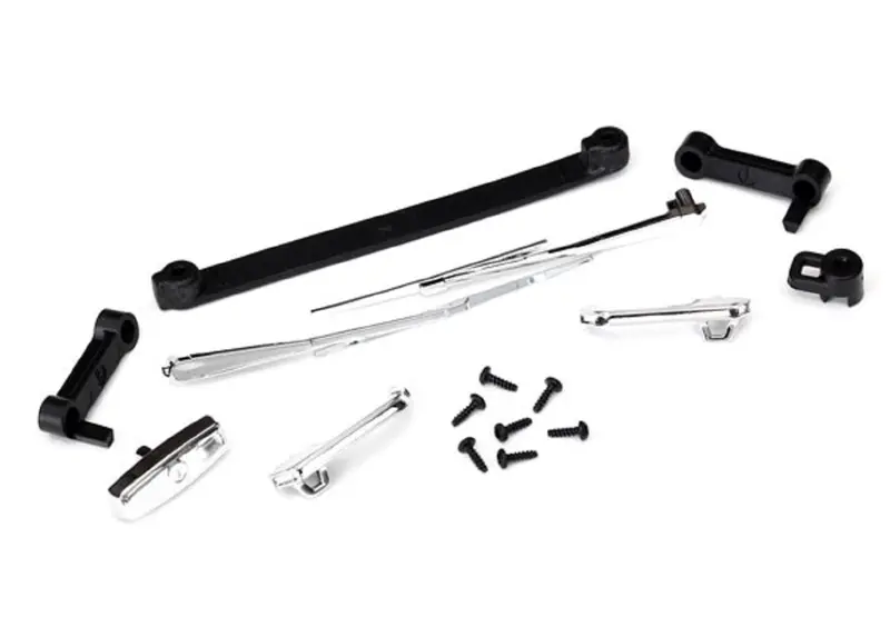 Traxxas Door Handles, Rear Tailgate, Windshield Wipers, 8132 1