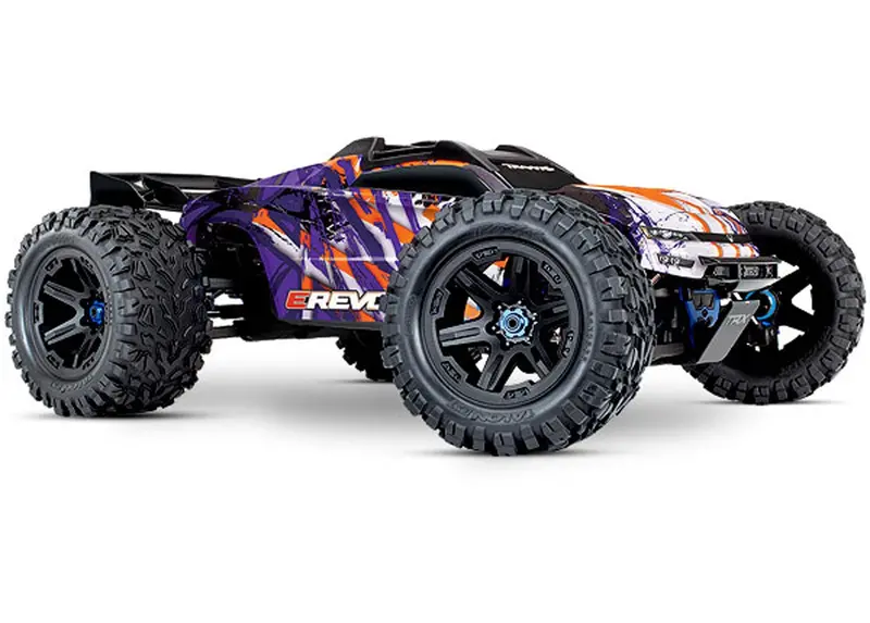 Traxxas E-Revo 1/10 Vxl Brushless 4Wd Monster Truck, Purple, 86086-4 1