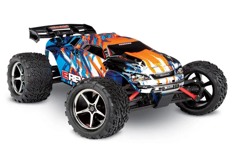 Traxxas E-Revo 1/16 4Wd Monster Truck, Orange, 71054-1 1
