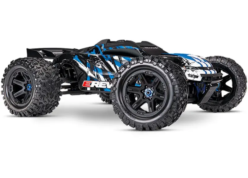 Traxxas E-Revo Vxl Brushless 1/10 4Wd Monster Truck, Blue, 86086-4 1