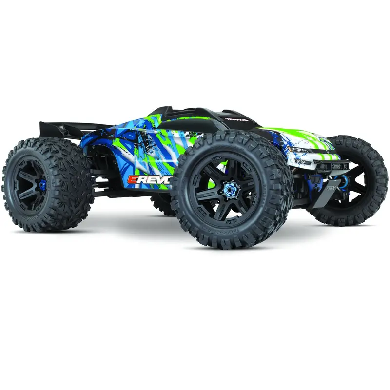 Traxxas E-Revo Vxl Brushless 4Wd Monster Truck, Green, 86086-4 1