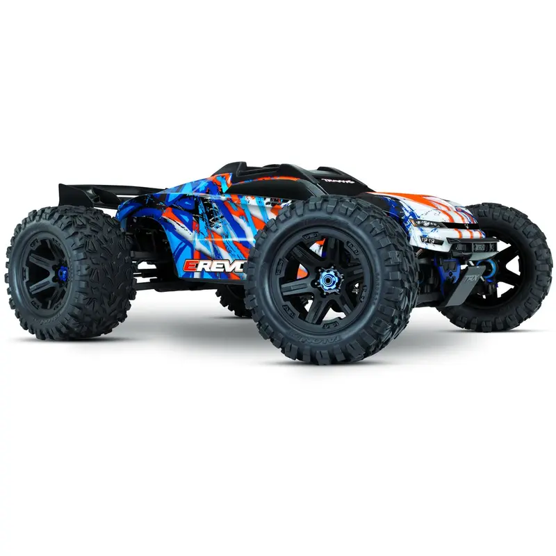 Traxxas E-Revo Vxl Brushless 4Wd Monster Truck, Orange, 86086-4 1